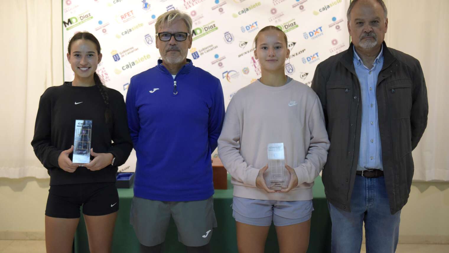 Tapia y Quesada, campeones del 42 Open de Tenis