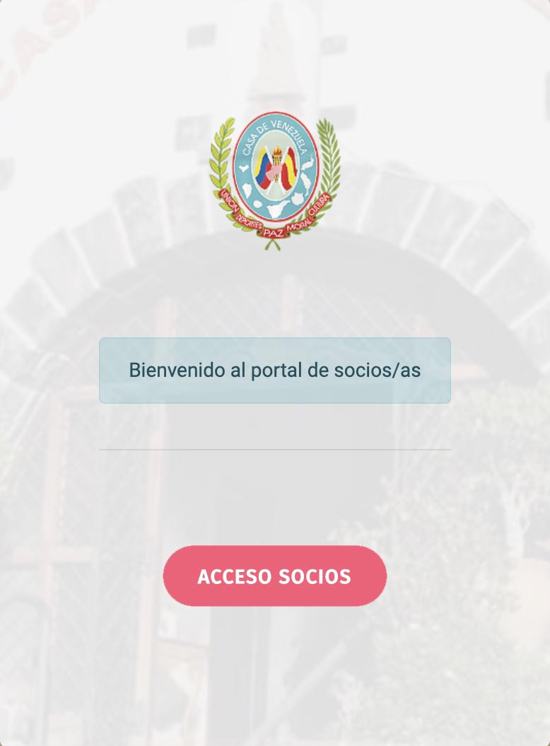 Portal del socio