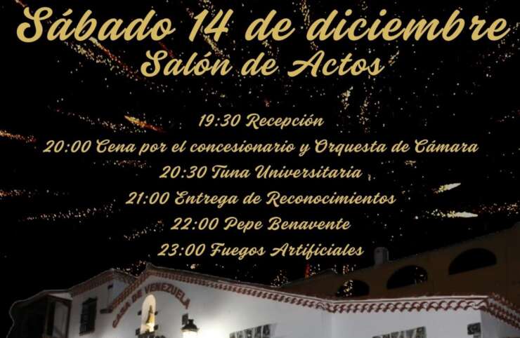 Cena oficial 50º aniversario